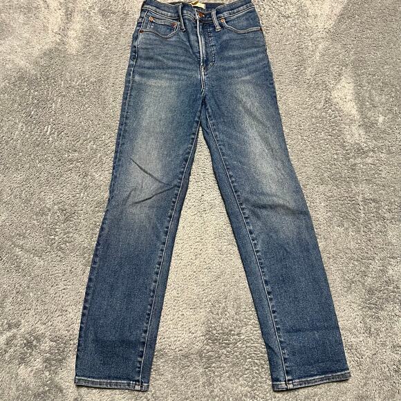 Madewell Denim - Madewell Jeans Womens 26 Perfect Vintage Blue Denim Pants High Rise